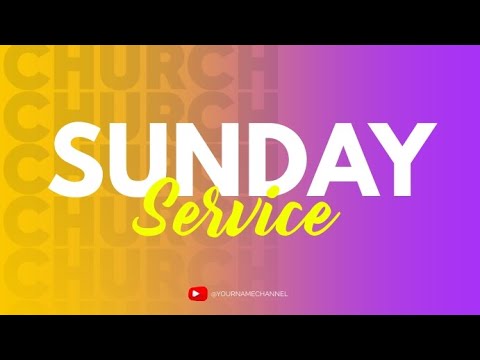 SUNDAY SERVICE sermon thumbnail